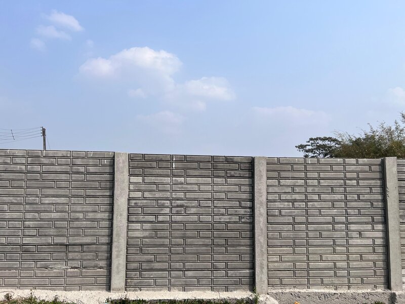 Pre-cast concrete wall installation - photo 15